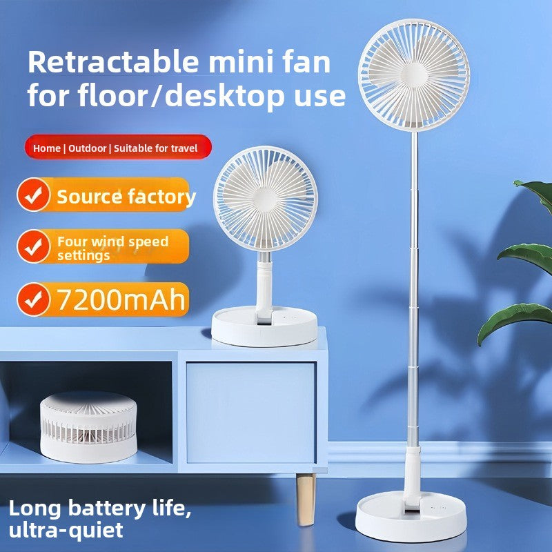 Portable USB Rechargeable Fan